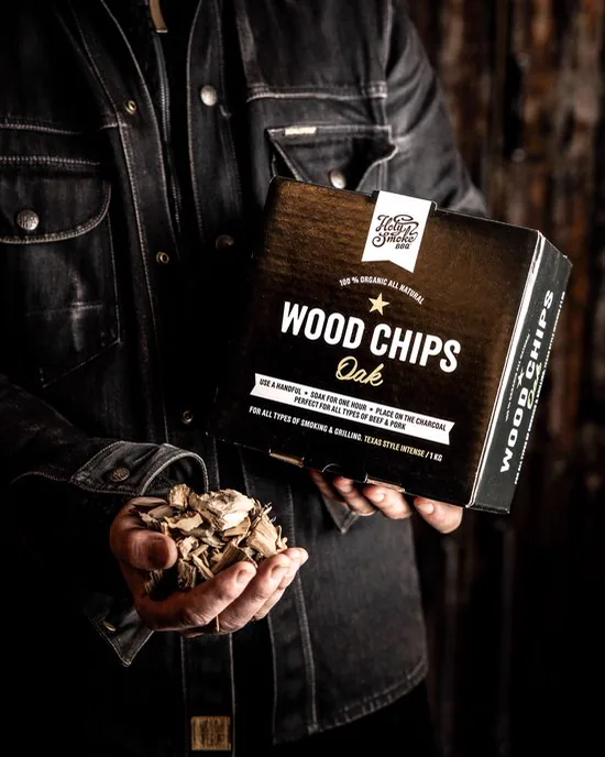 Holy Smoke BBQ wood chips mix met vier smaken