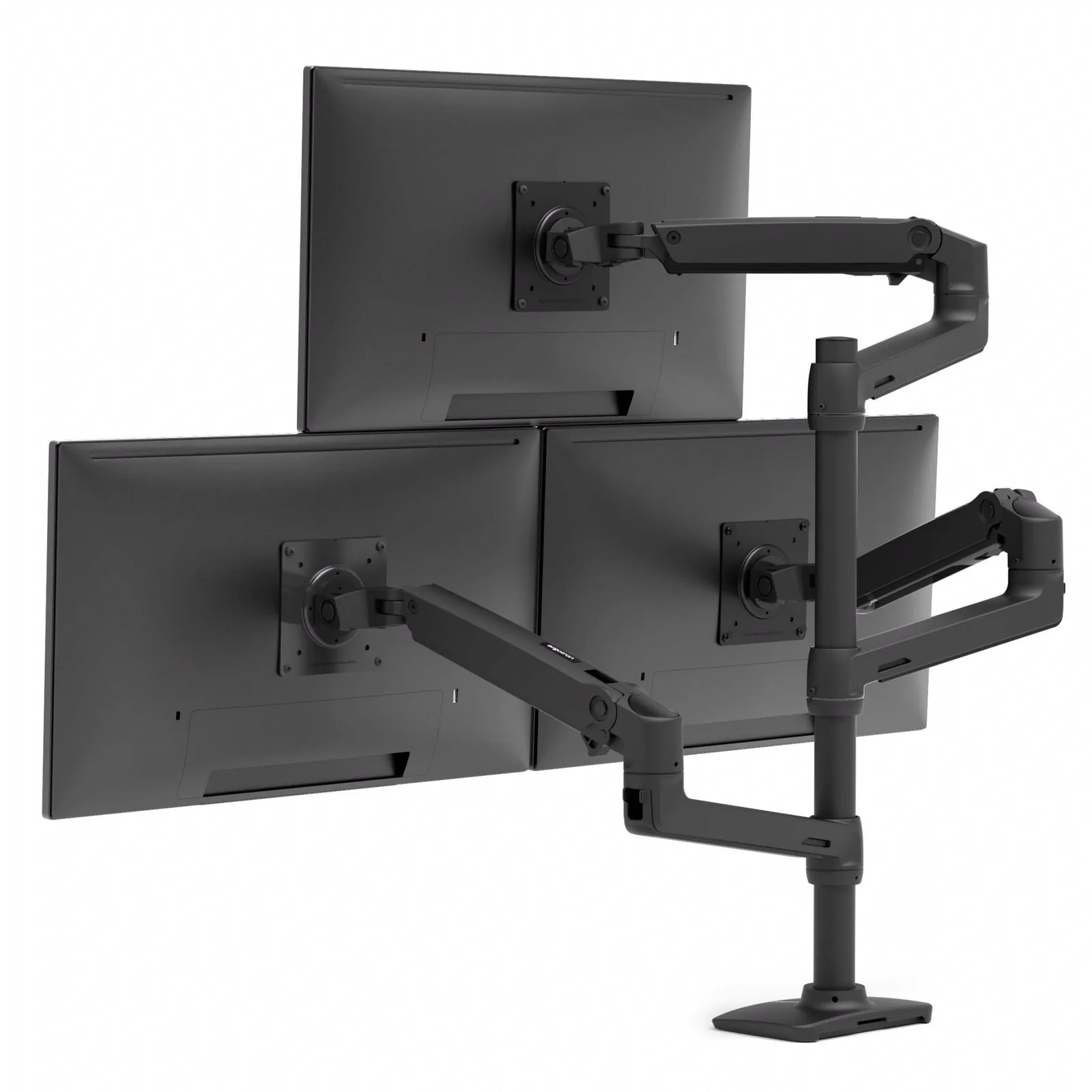 Ergotron LX desk monitor arm professioneel zwart