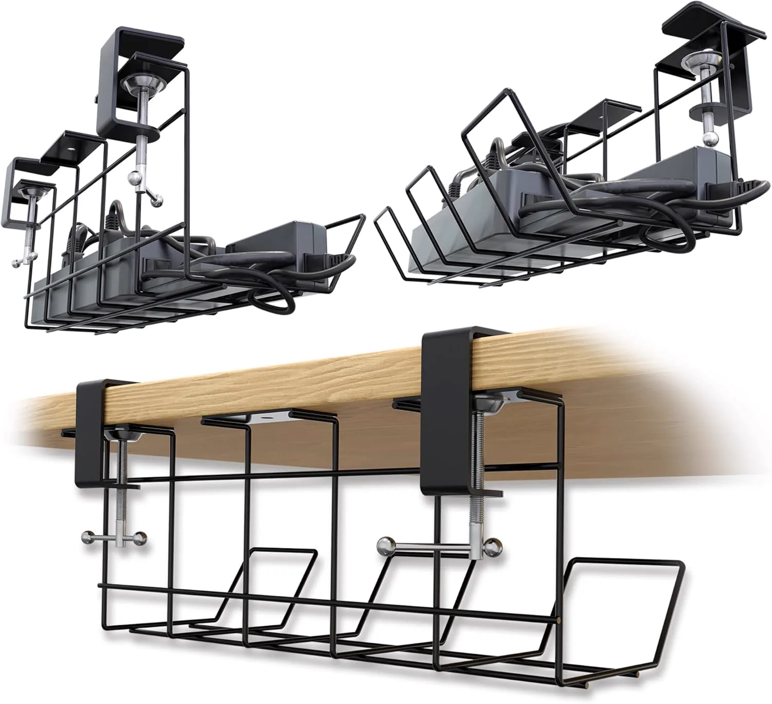 Scandinavian Hub Under Desk Cable Tray