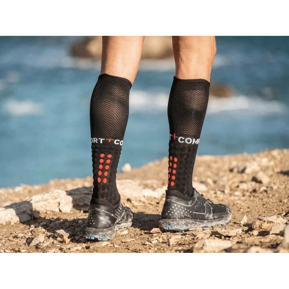 Compressport Full Socks Run compressiesokken voor hardlopen en herstel