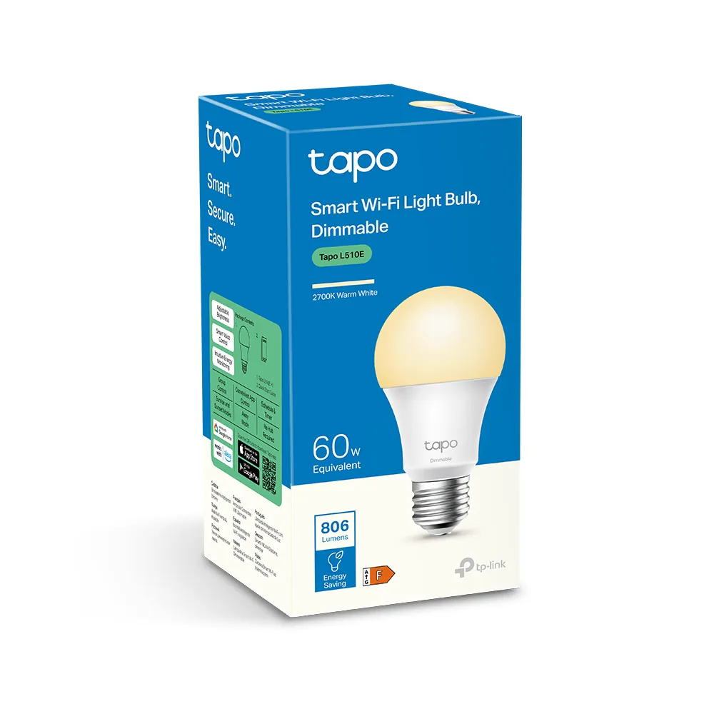 TP-Link Tapo L510E dimbare slimme Wi-Fi lamp
